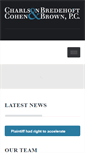 Mobile Screenshot of cbc-law.com